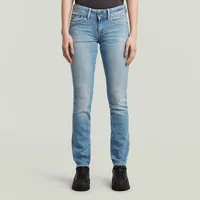 G-Star Midge Slim Straight Jeans - Sun Faded Summer