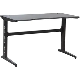 Beliani Schreibtisch Dexter Schwarz