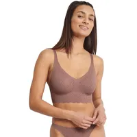 Sloggi Damen Zero Feel Bliss Bralette, Cacao, L