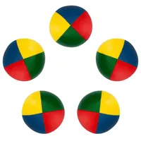 Diabolo Freizeitsport Jonglierbälle 5er Set (vierfarbig). Ø 67mm. 115g.