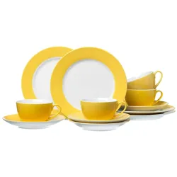 Ritzenhoff & Breker Doppio Kaffeeservice 12er Set Geschirr   