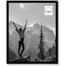 Haes Kunststoffrahmen EF12B Easy Frame 20x25cm schwarz| Preis nach Code NIKOLAUS