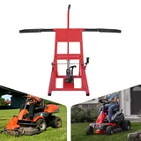 250kg Hydraulikzylinder-hebebühne Für Nulldrehungsradius, Wartung Und Reparatur, Tragkraft Mit Verriegelungsstange Für Zusätzliche Sicherheit