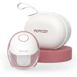 Momcozy M6 Mobile Milch Pumpe Einzeln Maroon