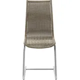 WK Wohnen »WK 7400« () Rundrohrgestell in Edelstahloptik, Vollgeflecht, 1er und 2er Set