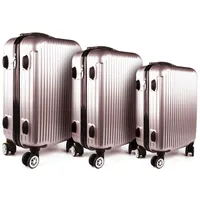 Hti-Living High Level Koffer-Set 3-tlg. rosa