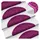 vidaXL Stufenmatte 56 x 17 cm Violett