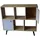 SIT Möbel Mailbox Konsolentisch 99 x 35,5 x 80,5 cm blau-weiß