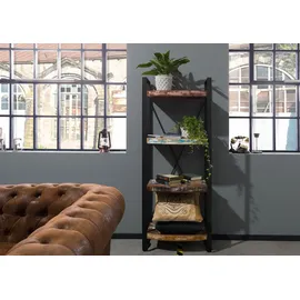 Massivmoebel24 Standregal 60 x 35 x 150 cm Mehrfarbig