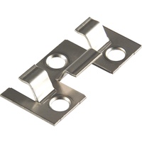 Kovalex Montageklammern für WPC Terrassendielen Metall 25 Stück