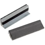 Silverline Schraubstock Gummi/Metall 100 mm