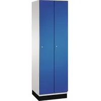 C+P Umkleidespind 4510020S10031 Sockel 2Abteile B600mm lgr/ebl