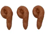 Tricky Joke Fake Poop Set 3 Stück realistischer Spaß für Partys und gesellschaftliche Zusammenkünfte