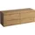 Laufen LANI Waschtischplatte wildeiche inklusive Unterschrank, ohne Ausschnitt, 1570x495x580mm, H4065901122671,