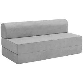 58 aufm Kessel Couch Flachgewebe 1-Sitzer Grau