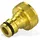stabilo-sanitär Hahnstück 1 Zoll 33,3 mm gold