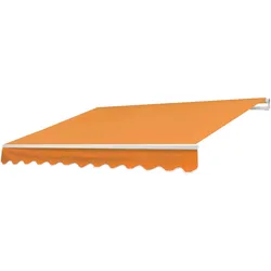 Mendler Ersatz-Bezug für Markise T792, Gelenkarmmarkise Ersatzbezug Sonnenschutz, 5x3m ~ Polyester terrakotta