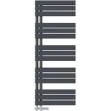 EMKE Emke, Handtuchhalter + Handtuchhaken, Badheizkörper Handtuchhalter Handtuchwärmer 130x50cm Anthrazit 661w