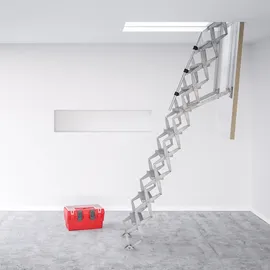 Roto Frank Treppen GmbH Scherentreppe Exklusiv 250 cm Aluminium/Kunststoff
