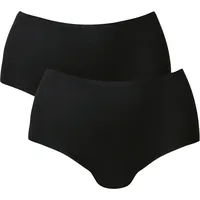 ANITA MATERNITY 2er-Pack Umstands-Slip, schwarz, L