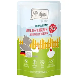 MjAMjAM Chicks und Friends Hühnchen mit Erdbeeren 12 x 125 g