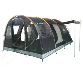 Skandika Tunnelzelt Gotland 4 Sleeper Protect | mit eingenähtem Zeltboden, | 2m dunkelgrau 4 Personen,