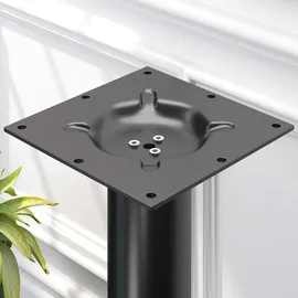GGM Möbel Bistro Loungetisch Ø:H 80 x 41 cm Schwarz