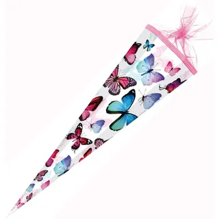 NESTLER Schultüte Schmetterling, 85 cm 6-eckig