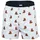 Happy Shorts Webboxershorts Hearts/Bear On Stripes/Bus L 3er Pack