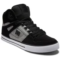 DC Shoes Pure High-Top Herren Schwarz/Grau/Weiß 42