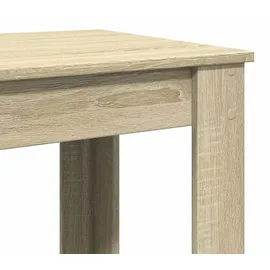 vidaXL Bartisch Sonoma-Eiche 102 x 50 x 103,5 cm Braun