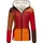 Navahoo Damen Übergangsjacke Colorblocking leichte Steppjacke mit Kapuze Multikulti Multicolour Autumn Leaves Gr. XXL - XXL