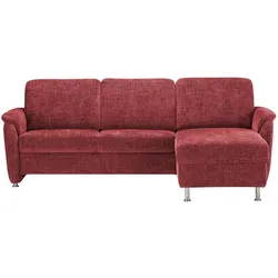 Polstermöbel Oelsa Ecksofa  Selecta-Home ¦ rot ¦ Maße (cm): B: 262 H: 89 T: 164