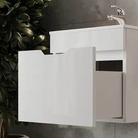 Vicco Badmöbel-Set Stefanie mit Waschbecken