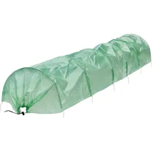 ECD Germany 1x Folientunnel Pflanztunnel 300x55x35 cm Gartenzubehör, Hochbeete