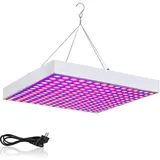 UISEBRT Pflanzenlampe LED Vollspektrum Pflanzenlicht für Zimmerpflanzen, Pflanzenleuchte 250 LEDs Rot&Blau LED-Pflanzenlampe Wachstumslampe für Zimmerpflanzen, Blumen und Gemüse tageslicht - 45 Watt