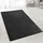 Karat Barcelona Shaggyteppich 100 x 100 cm schwarz