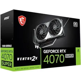 MSI GeForce RTX 4070 Super Ventus 2X OC 12GB GDDR6X