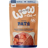 WOW Cat Adult Huhn & Lachs Katzenfutter nass