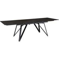 FineBuy FineBuy, Esszimmertisch 180 - 260 cm Ausziehbar Keramik
