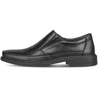 Rieker Herren Slipper B0873, Männer Slip On,Mokassins,Halbschuhe,Slip-ons,Slides,Schlupfschuhe,schluepfschuhe,Loafer,schwarz (00),47 EU / 12 UK