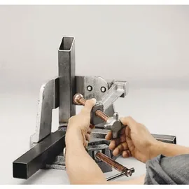 Schweisskraft Spannzange Metall grau