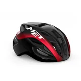 MET-Helmets MET Rivale MIPS Renradhelm, Black/Red Metallic, M / 56-58cm