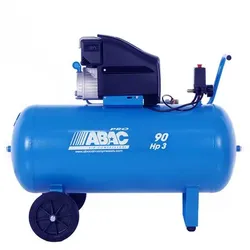 Abac Estoril L30P  Fahrbarer Elektroluftkompressor  3-PS-Motor  90 Liter
