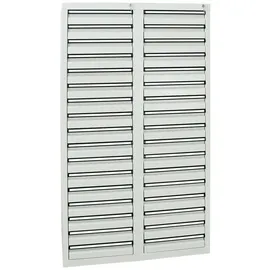 stumpf metall Schubladenschrank Serie STS 410, 34 Schubladen lichtgrau
