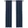 vidaXL Verdunkelungsvorhang Ösen 140 x 245 cm blau 2 St. Leinenoptik