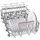 Bosch Serie 4 SPI4HMS13E Einbau-Geschirrspüler (halb integriert, 450 mm)