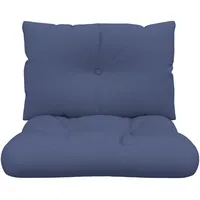 vidaXL Palettenkissen 60 x 40 x 12 cm blau 1 St.