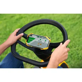 Stiga Akku-Rasentraktor Swift 372e, 72 cm Schnittbreite, für 2000 m2, 48V, inkl. Akkus und Ladegerät