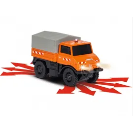 CARSON RC-Auto Unimog U406 Kommunal 2,4GHz RTR grau, orange, schwarz (500504125)